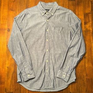 Mens American Eagle Button Down Shirt Medium